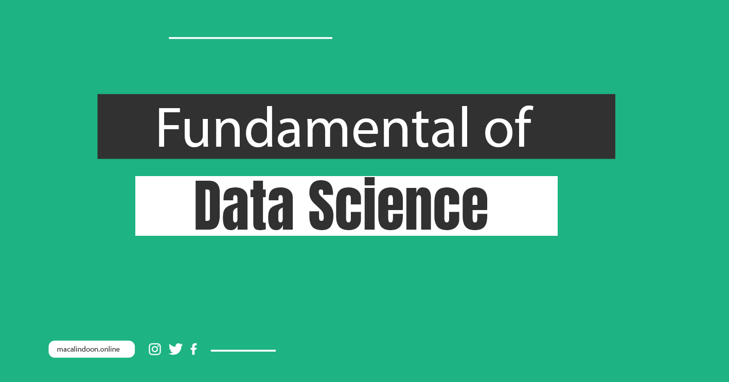Fundamental of Data Science Course